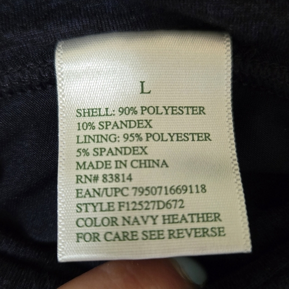 Tangerine Navy Skort Size Large - Picture 5 of 6